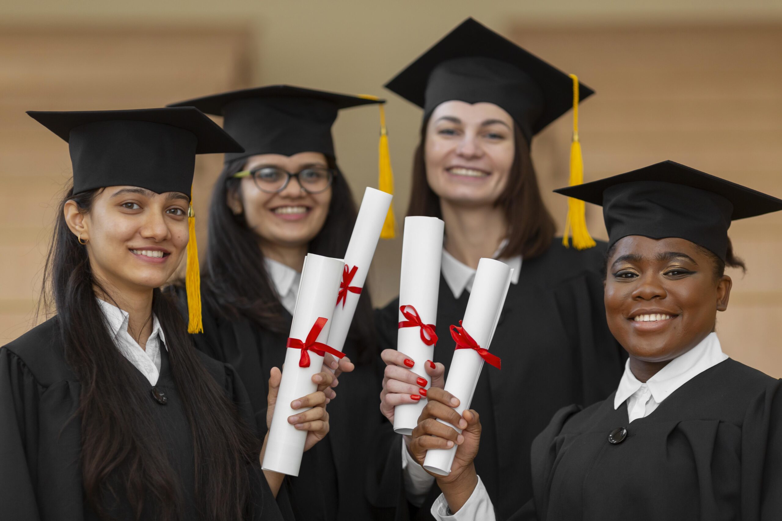 graduate-students-wearing-cap-gown